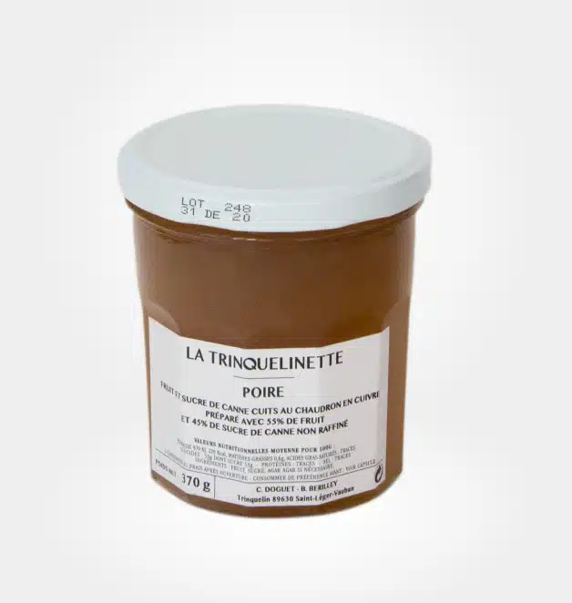 Confiture de poire La Trinquelinette
