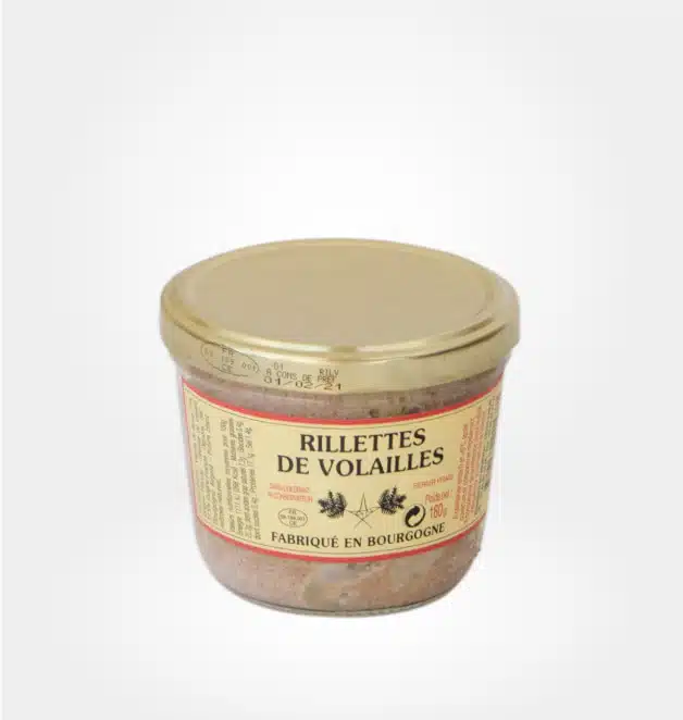 Rillettes de volailles Les Terrines du Morvan