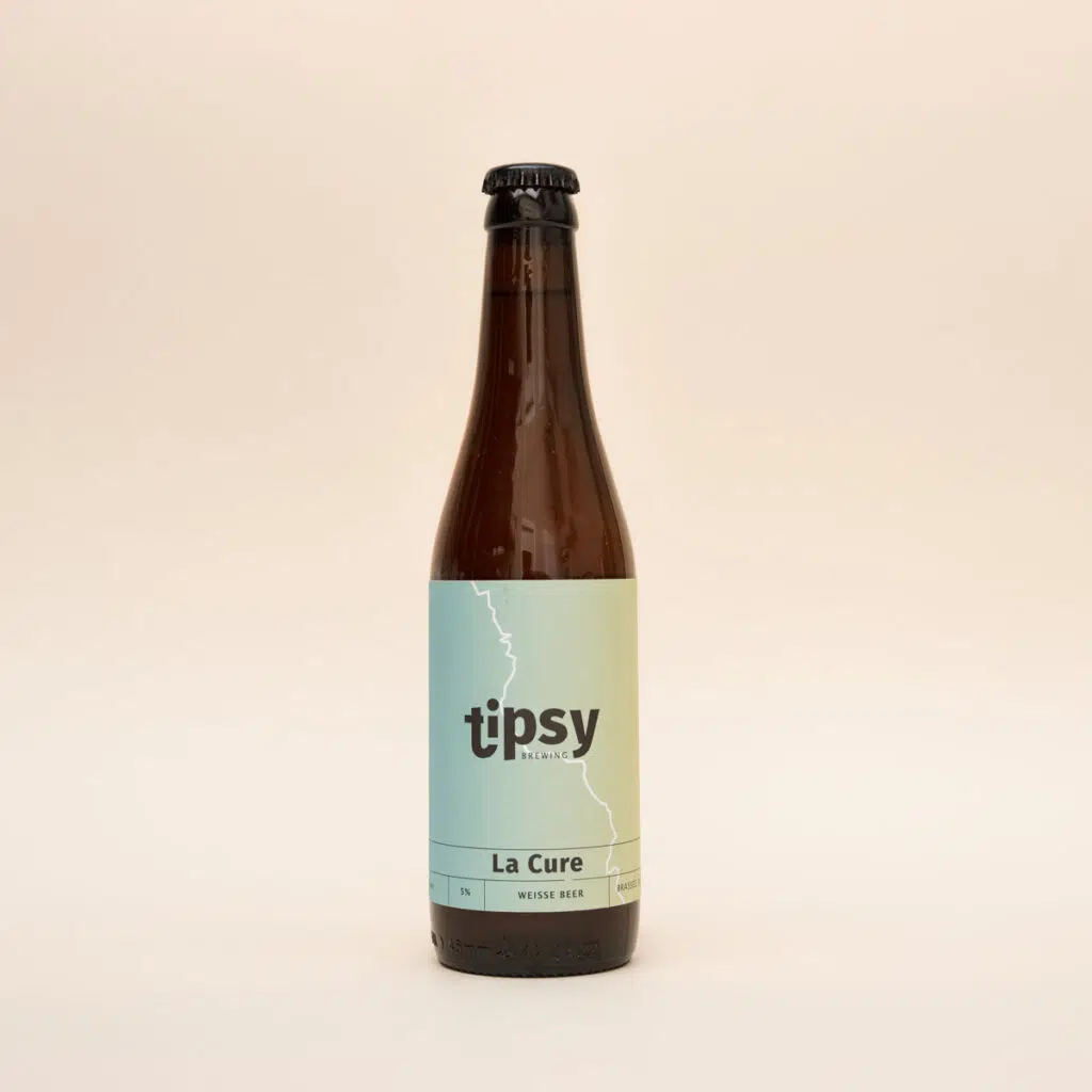 bière-blanche-tipsy Petite bouteille de bière blanche de la brasserie Tipsy