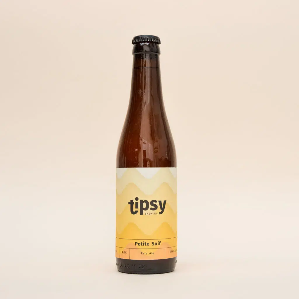 bière-pale-ale-Tipsy Petite bouteille de bière Pale Ale de la brasserie Tipsy