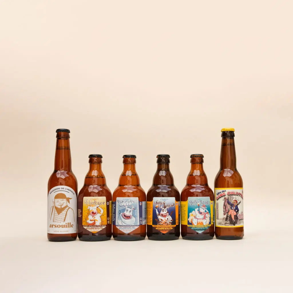 coffret-cadeau-bieres-humour Coffret cadeau d'assortiment de bières au nom humoristique