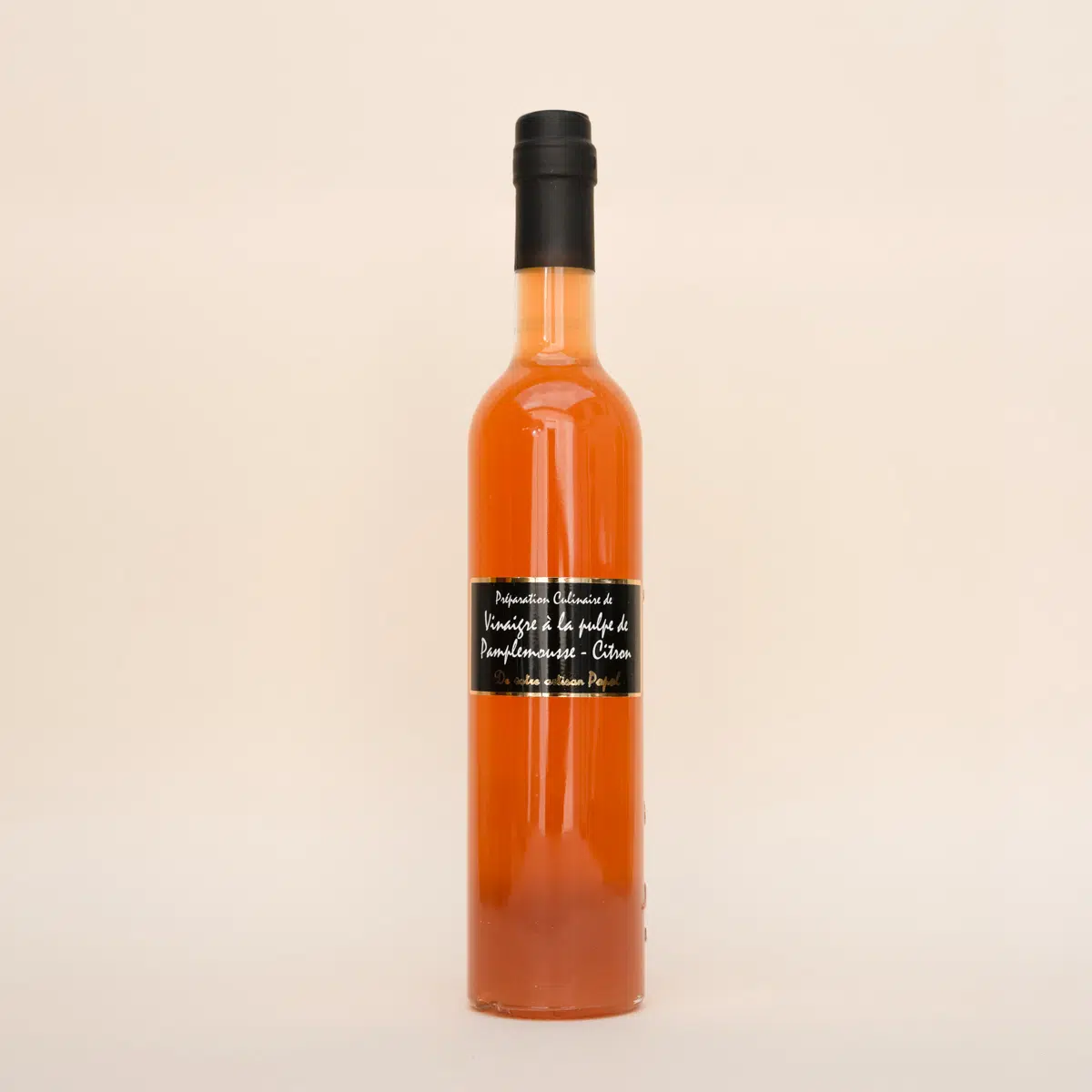 Vinaigre à la pulpe de pamplemousse citron de l'Artisan Popol