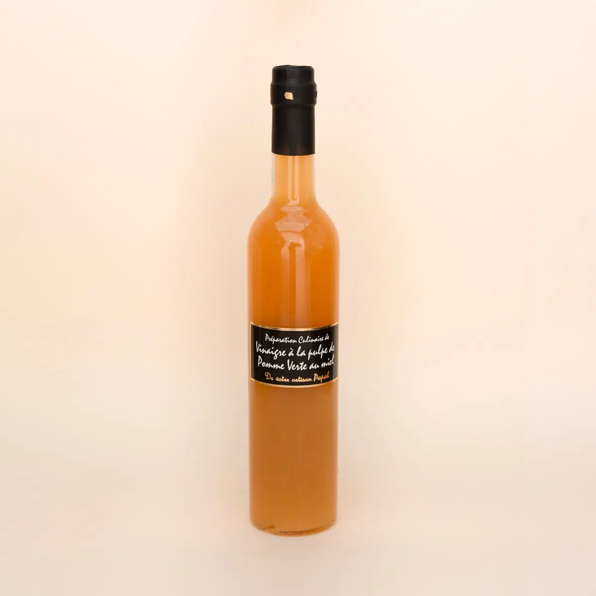 Vinaigre à la pulpe de pomme verte au miel de l'Artisan Popol